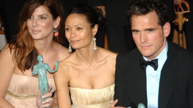 Sandra Bullock, Thandie Newton and Matt Dillon