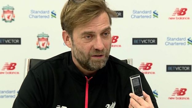 Mkufunzi wa Liverpool Jurgen Klopp