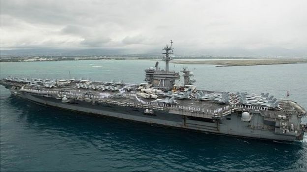 USS Theodore Roosevelt (file photo)