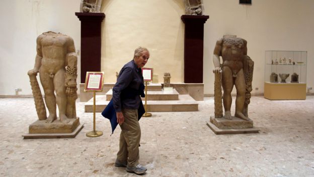 Os turistas estão retornando aos museus do Iraque