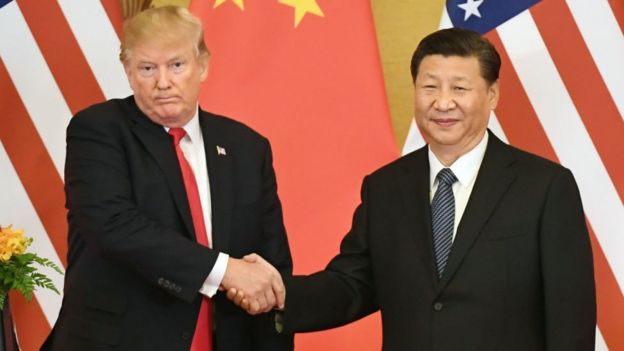 Dontal Trump y Xi Jinping.