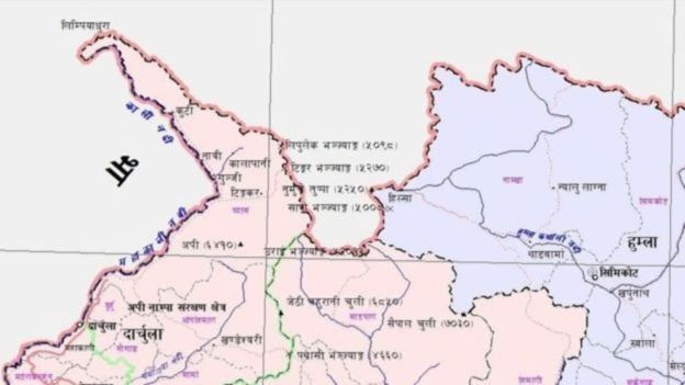 नेपालको नयाँ नक्सामा यसअघि नभएको लिम्पियाधुरा समेटिएको छ।