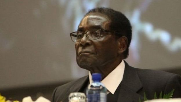 Rais Robert Mugabe wa Zimbabwe