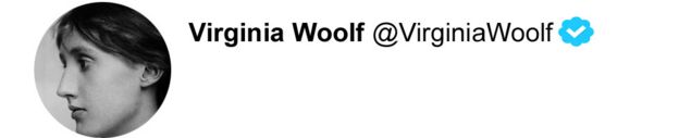 Twitter Virginia Woolf