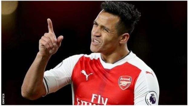 PSG itaipiku Manchester City katika kumsajili Alexis Sanchez kwa kumpatia mchezaji huyo wa Arsenal £9m kabla ya kumsajili mnamo mwezi Januari.