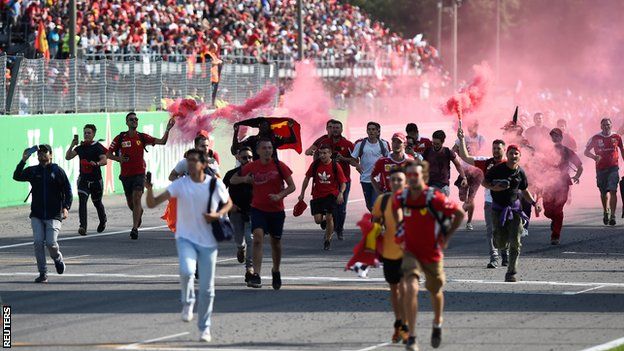 Ferrari celebrate