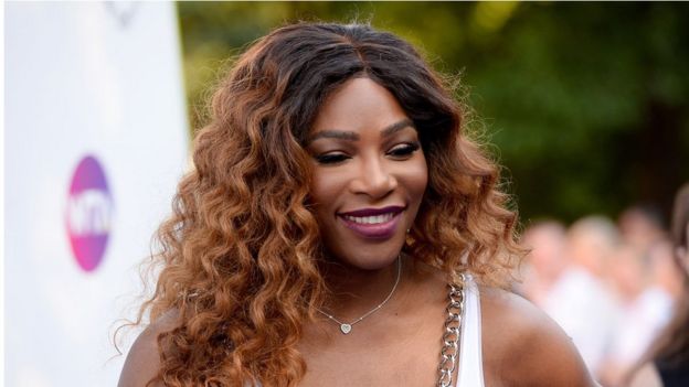 Serena Williams assiste à une fête à Londres en juin 2018