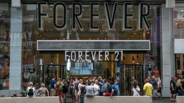 Fachada de Loja da Forever 21