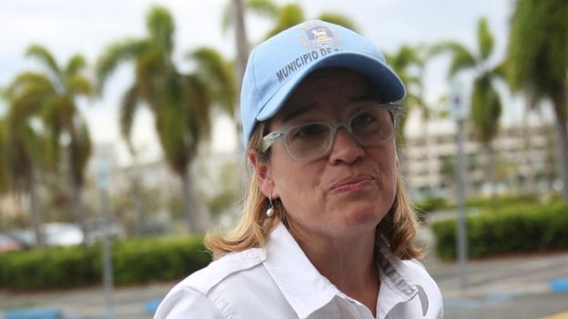 La alcaldesa de San Juan, Carmen Yulín Cruz.