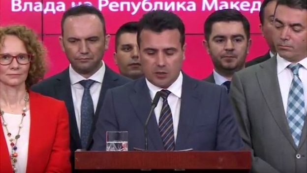 The deal was announced by Macedonian Prime Minister Zoran Zaev