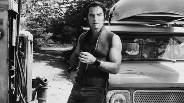 Burt Reynolds as Lewis Medlock in the 1972 film Deliverance