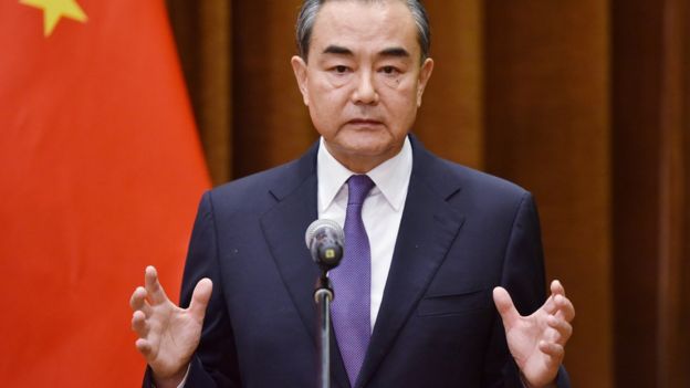中国外长王毅