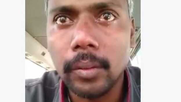 Screen grab of video by Abdul Sattar Makandar