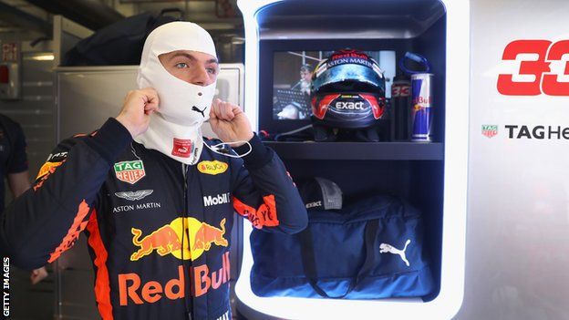 Red Bull driver Verstappen