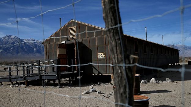 Campo de internamiento de Manzanar.