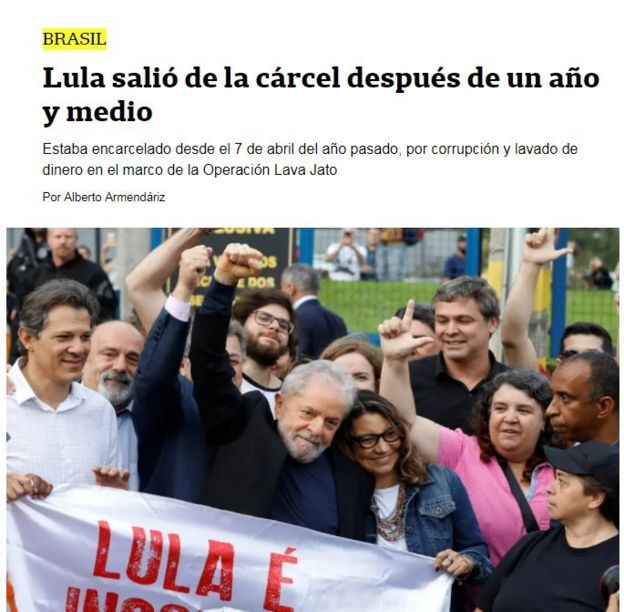 Lula sai da prisão