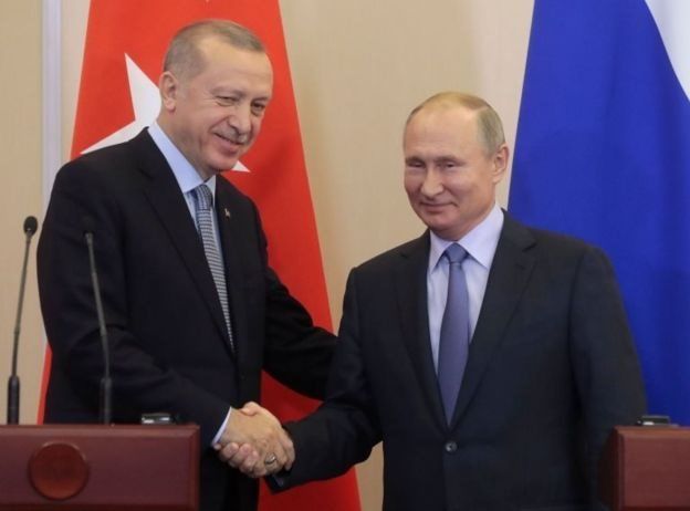 Cumhurbaşkanı Recep Tayyip Erdoğan ve Rusya Devlet Başkanı Vladimir Putin