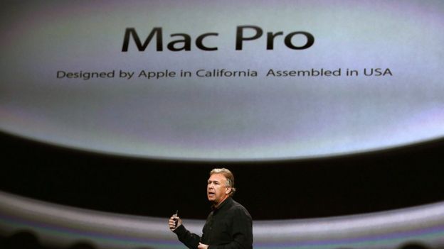 Lanzamiento del Mac pro en 2013.
