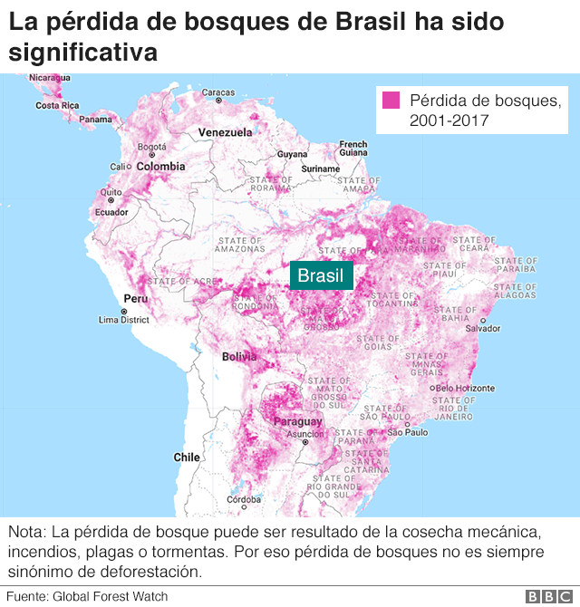 Mapa de Brasil