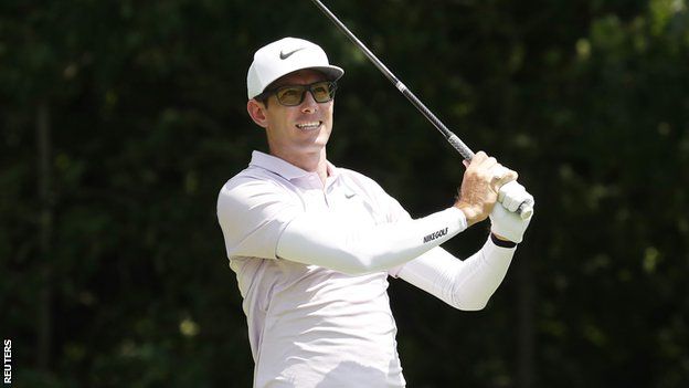 Dylan Frittelli in the final round at the John Deere Classic
