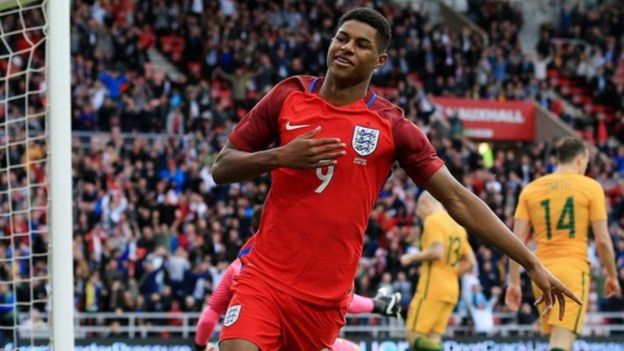 Mshambuliaji wa Manchester United Marcus Rashford