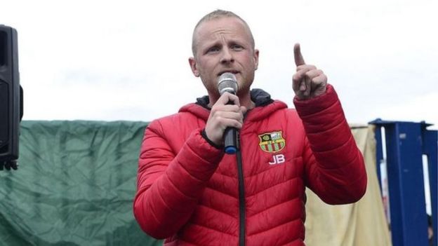 Loyalist Jamie Bryson Confirms Return Of Wrongly Obtained Items Bbc 8682