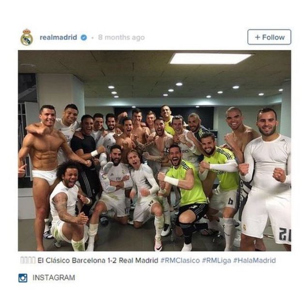 Foto del equipo del Real Madrid