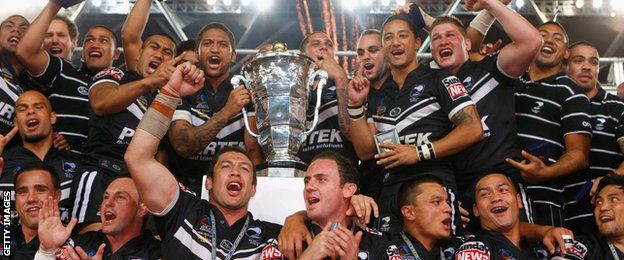 New Zealand won their only Rugby League World Cup in 2008, beating hosts Australia in the final