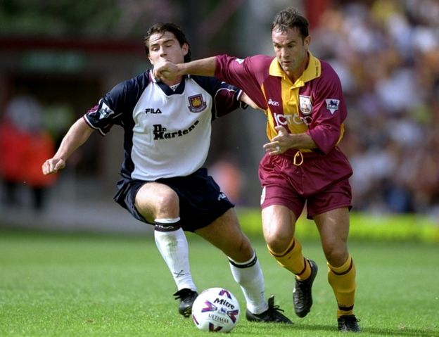 Peter Beagrie and Frank Lampard