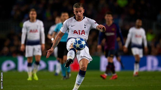 Spurs defender Toby Alderweireld