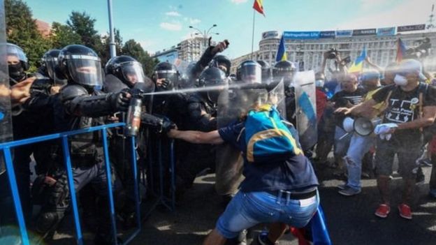 ரோமானிய போராட்டம்