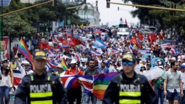 நிகராகுவே குடியேறிகளுக்கு ஆதரவாக