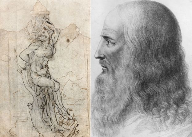 Unknown Leonardo Da Vinci Sketch Valued At 158m Bbc News 1591