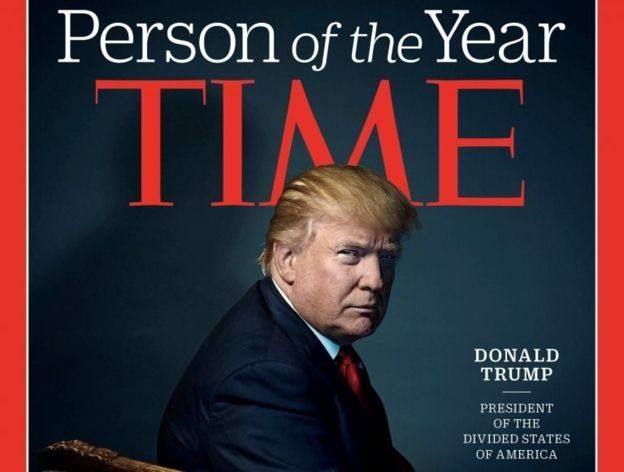آقای ترامپ 'شخصیت سال' ۲۰۱۶ مجله تایم بود