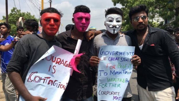 ஸ்டெர்லைட் எதிர்ப்புப் போராட்டம்.