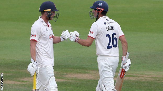 The 69th first-class century of Alastair Cook's career was his second of the season, his 26th for Essex and his fifth at The Oval