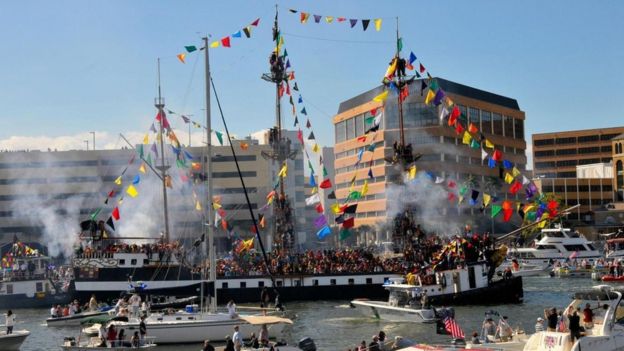 Fiesta en Tampa en honor al pirata José Gaspar