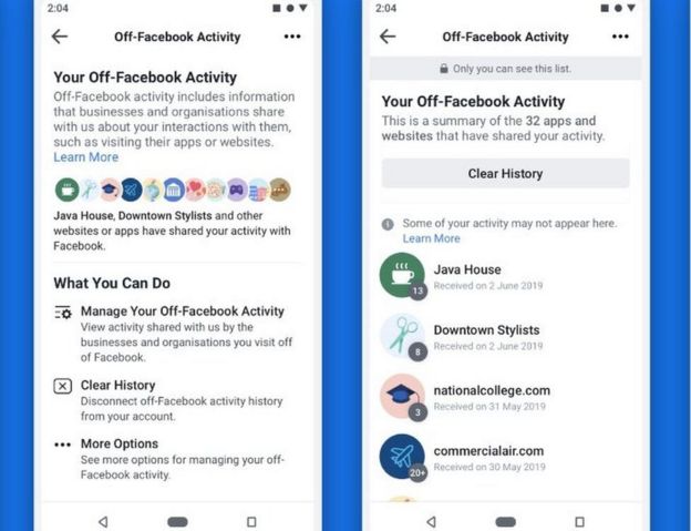 Programu hii itawawezesha watumiaji kutambua ni watu gani wengine au programu zipi zinazotumia data zako katika facebook