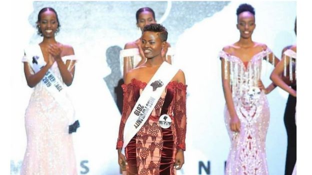 Josianne Mwiseneza aliteuliwa kuwa Miss Popularity