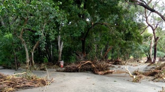 Maporomoko hayo yalioathiri zaidi vijiji vya Nyarkulian na Parua,