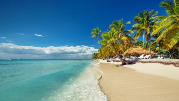 Playa en República Dominicana.