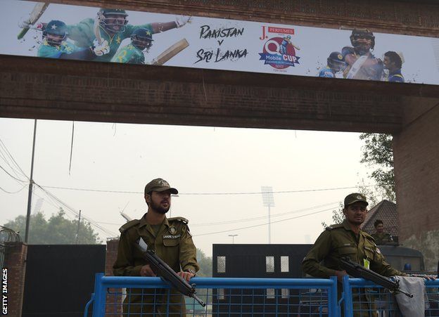 Pakistan security for Sri Lanka's visit