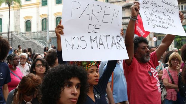 Ato pela morte de 9 jovens em Paraisópolis