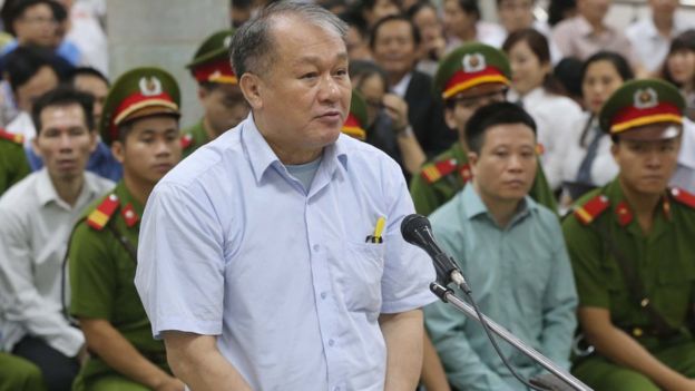 Bị cáo Phạm Công Danh - nguyên chủ tịch HĐQT Ngân hàng xây dựng Việt Nam (VNCB)