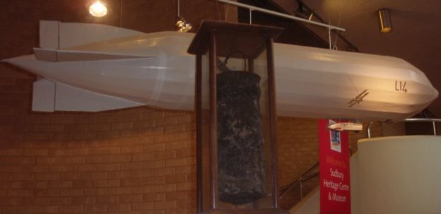 Bury St Edmunds Zeppelin terror raids remembered 100 years on - BBC News