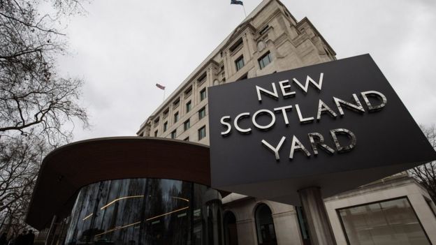 Sede de Scotland Yard en Londres.