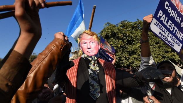 Protestas contra Trump.