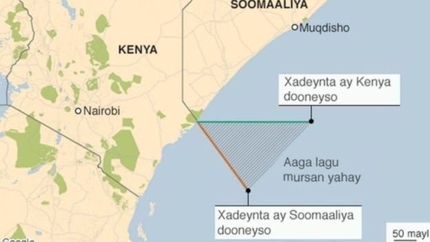 Arrintan la xiriirta xuduudda badda ayaa dhalisay khilaaaf diblomaasiyadeed