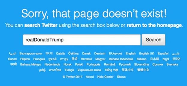 Twitter Employee Deactivated Trump Account On Last Day Bbc News