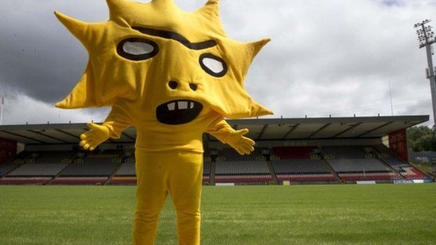 Meet West Bromwich Albion's bizarre new 'Boiler Man' mascot